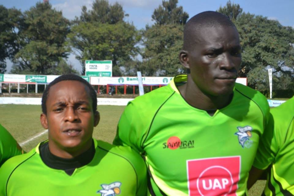 2024 Rugby Super Series Coach Oliver Mang'eni (Right) turning up for UAP Papa